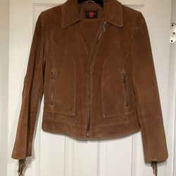 Fringe Leather Jacket