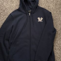 Dark Blue True Religion Hoodie Size Medium