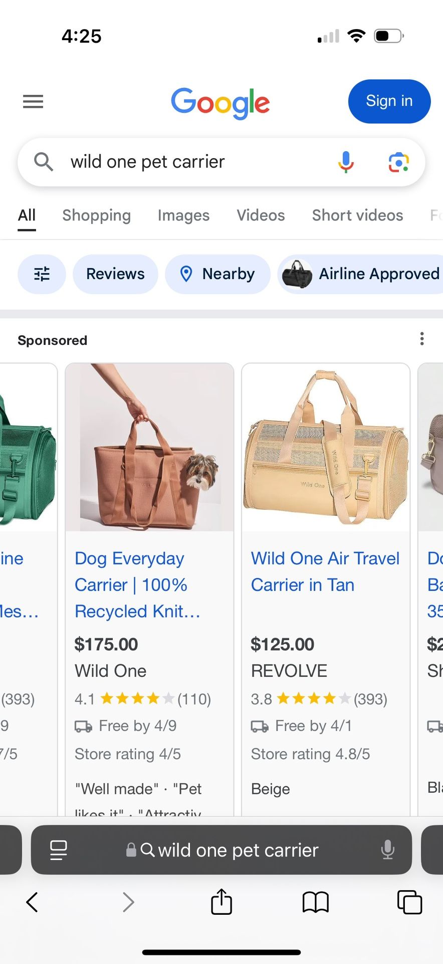 Wild One Air Travel