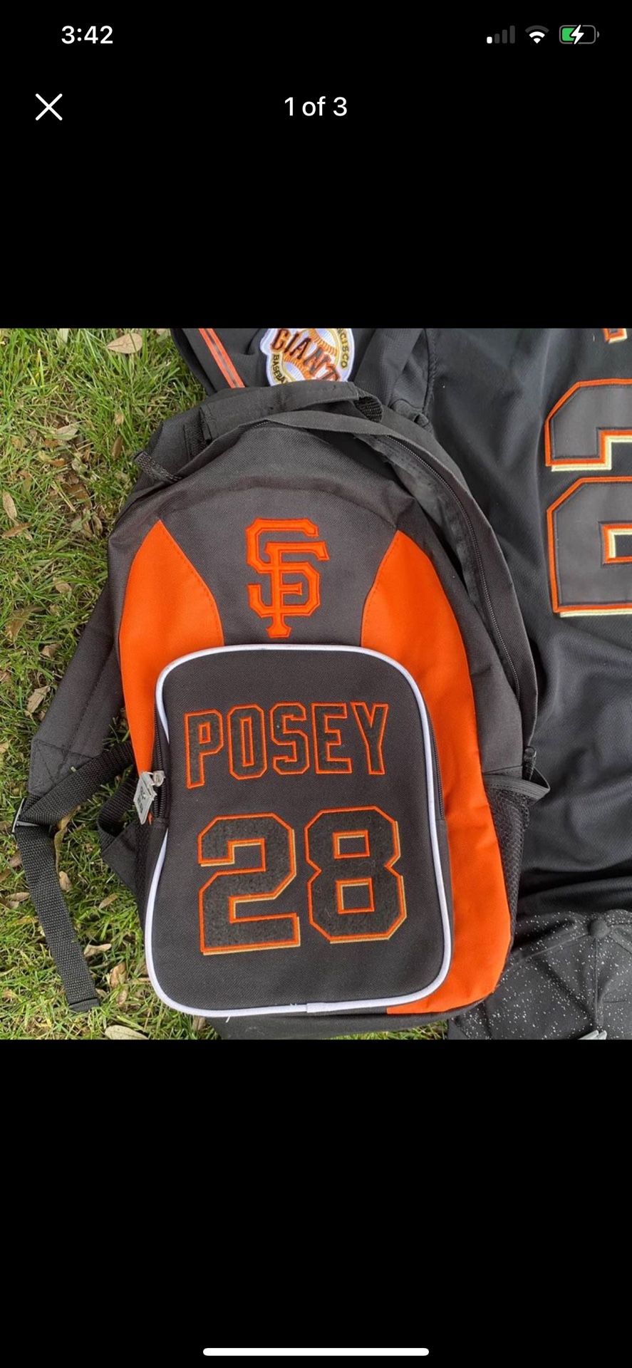San Francisco Giants Buster Posey Backpack