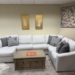 Gray Sofa Sectional By Ashley 