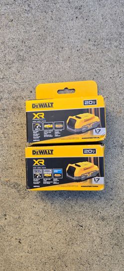 Dewalt 20v Batteries Power Stack 1.7 Brand new price for both