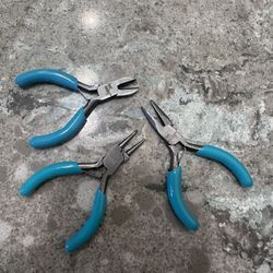 3 Piece Jewelry Tool Pliers Set