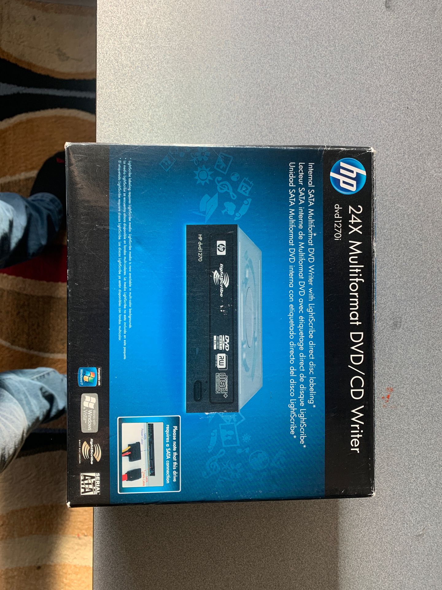 HP dvd drive