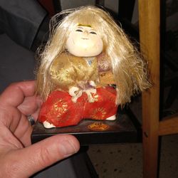 Handmade Kabuki Doll Japan 
