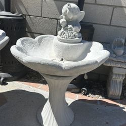 New Fountain Made Out Of Cement Perfect Gift 🎁 