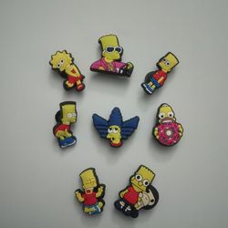 The Simpsons Croc Charms