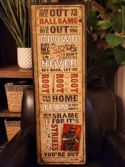 Baseball decor