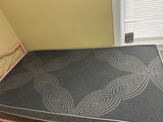 Twin mattress Twin bed frame