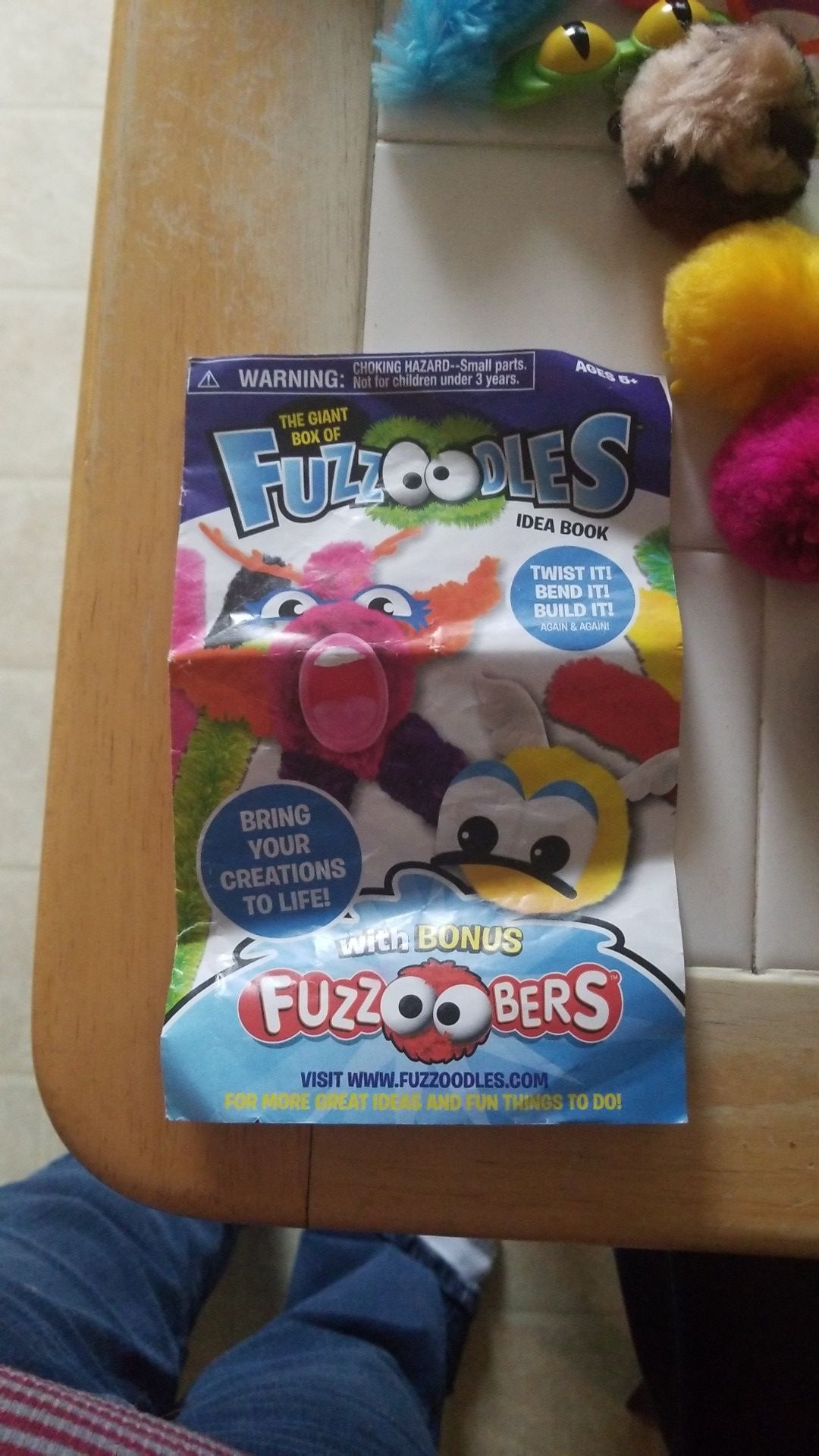 The Giant Box of Fuzzoodles with bonus Fuzzoobers
