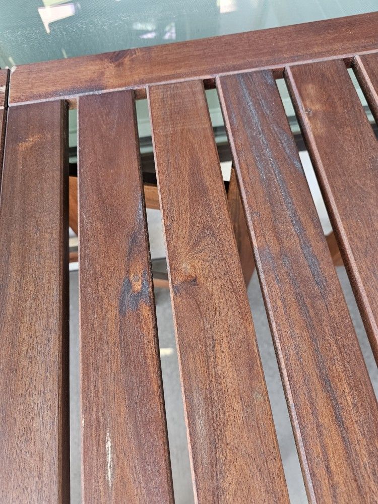 Ikea Applaro Folding Outdoor Table + 2 chairs for Sale in Fullerton, CA