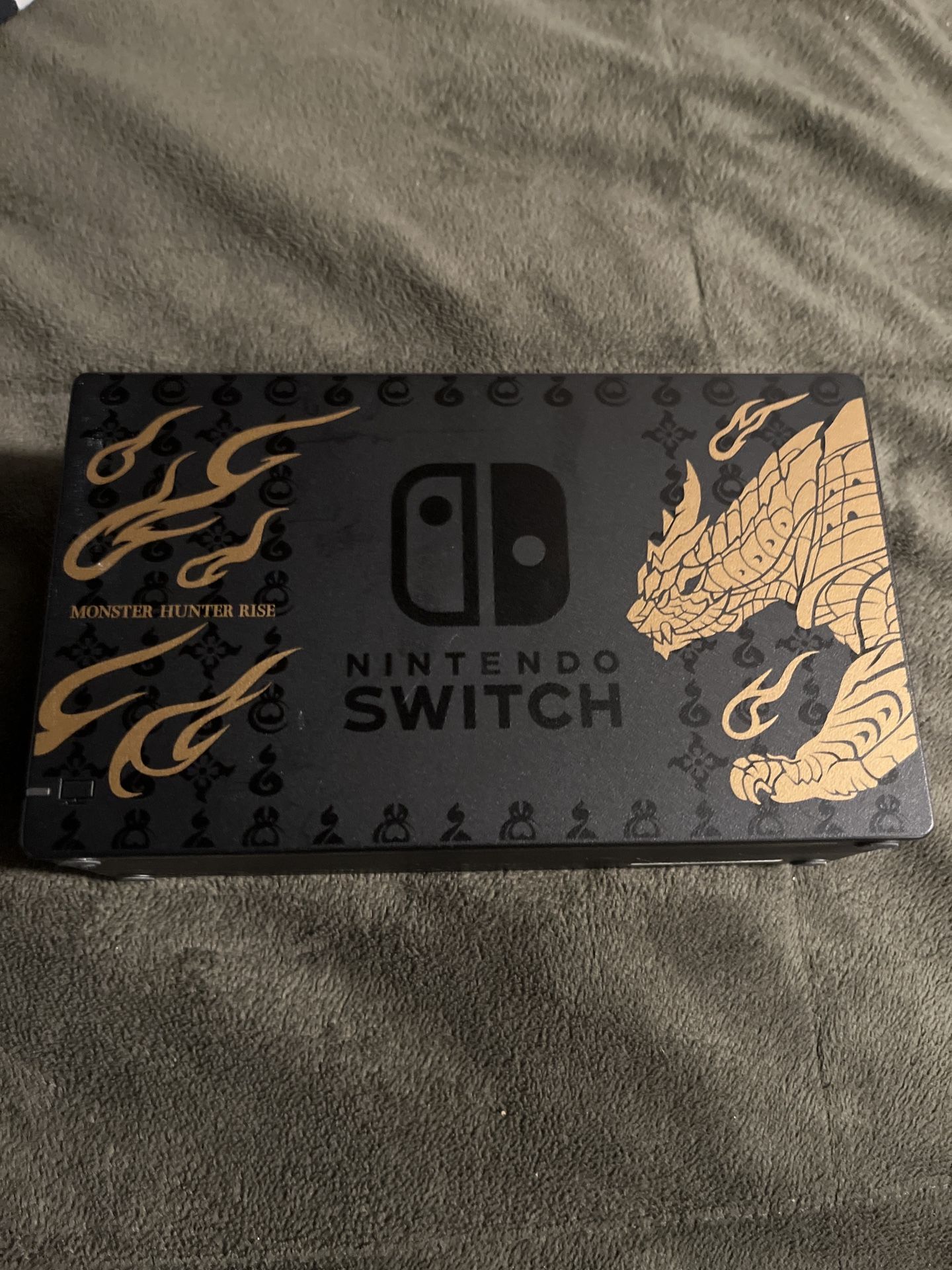 Nintendo Switch Monster Hunter Rise Edition Dock (Dock Only, Power Cord Included)