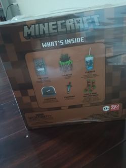 Unopened Minecraft mining collectors box