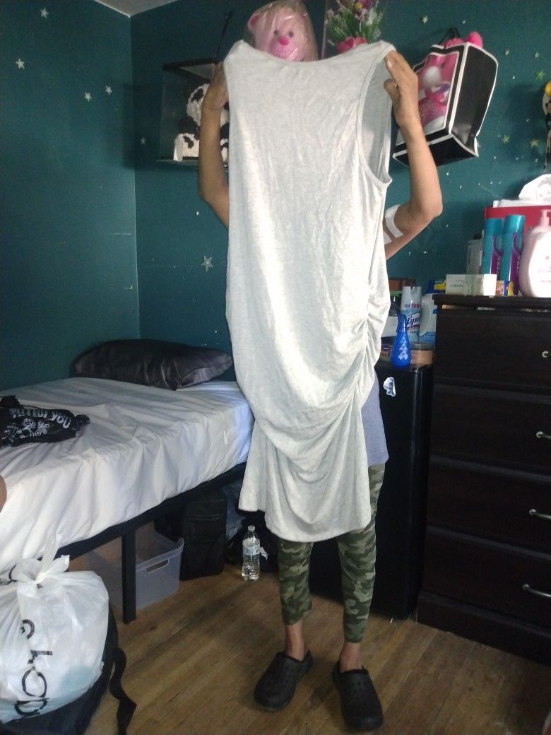 Gray Dress Size Large