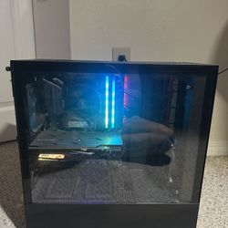 NZXT Professional Gaming PC (RGB) + Mechanical Gaming Keyboard (wireless)