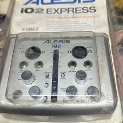 Alesis Io2 Express USB Recording Interface New $50