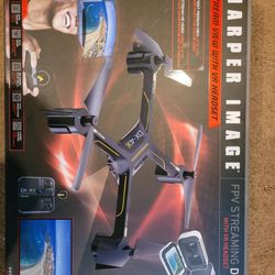 Sharper Imagine FPV streaming Drone With VR Headset