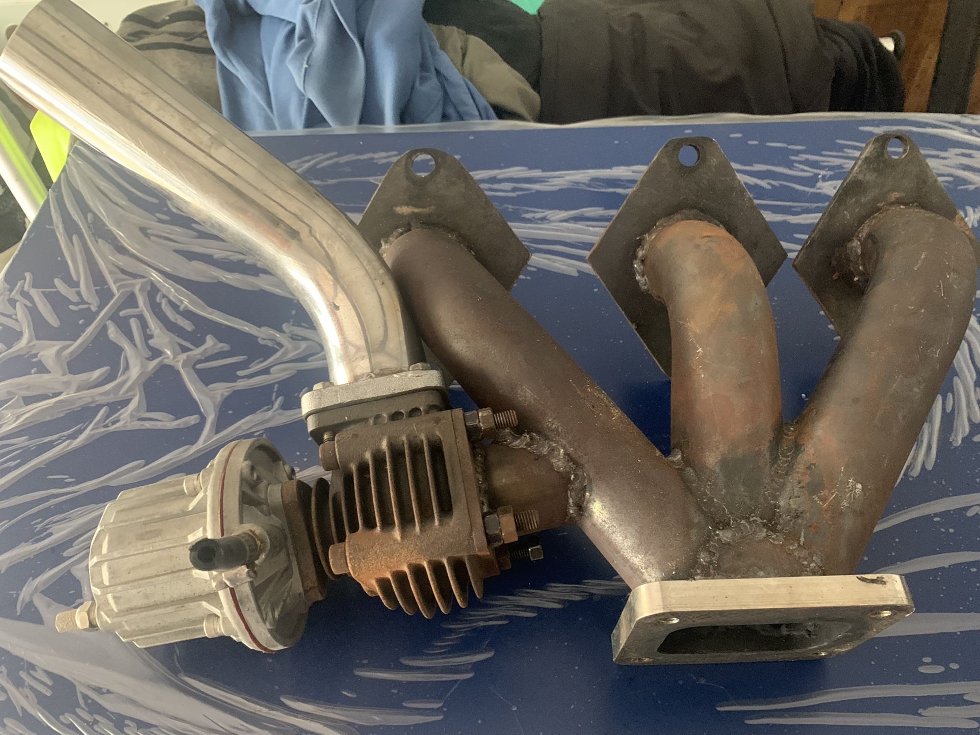 3 Rotor Exhaust Manifold With Xspower Wastegate