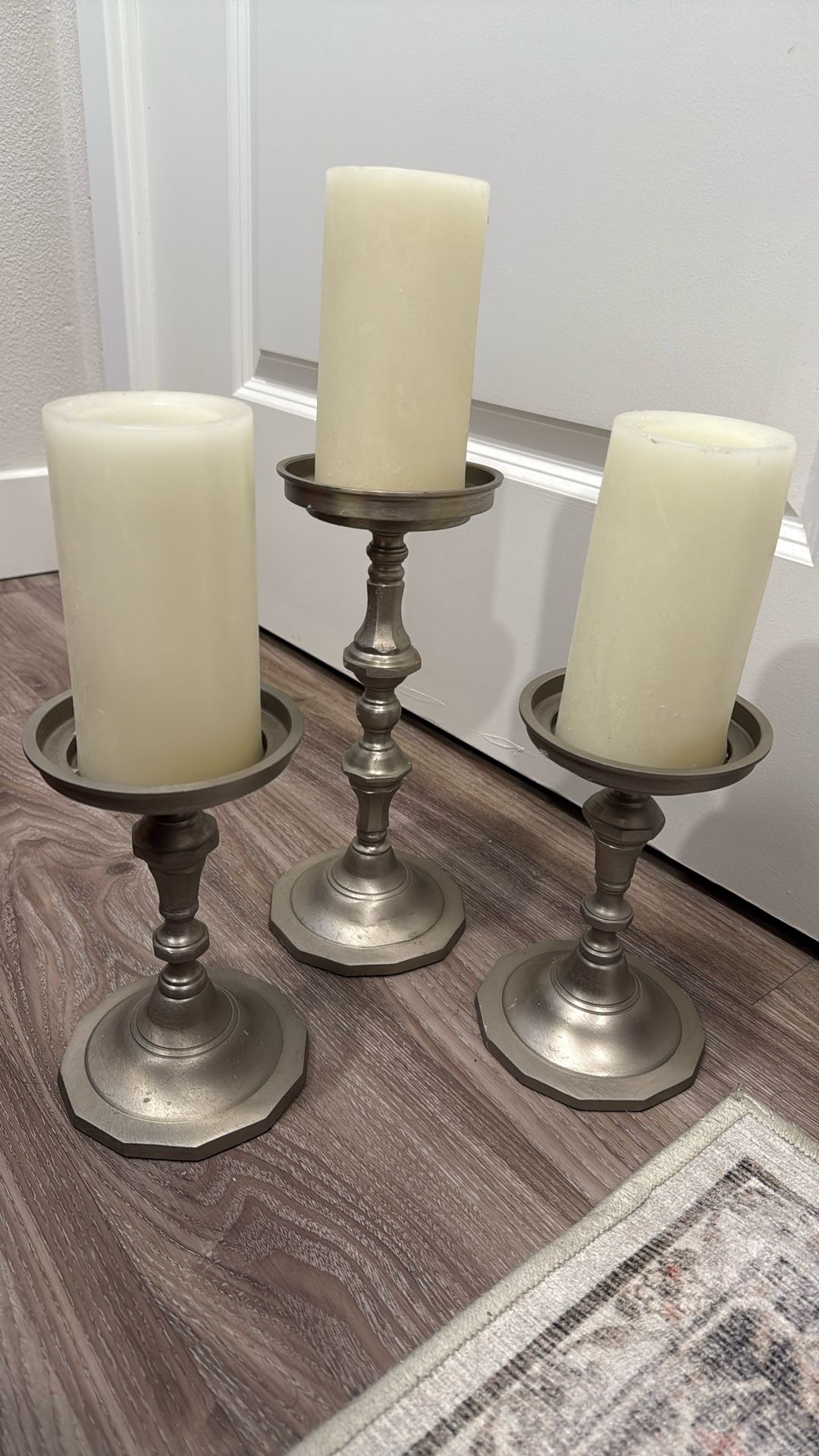 3 Candle Holders