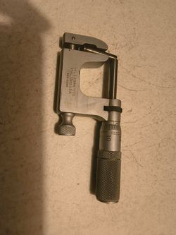 Starret tools 220FL multi T anvil micrometer