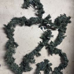 Christmas Garland Lights House Holiday Xmas Green Plant Party Wedding  Home Decor Decorations Bundle 