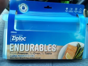 Ziplock Endurables Reusable Food Storage/Microwave And Oven Safe