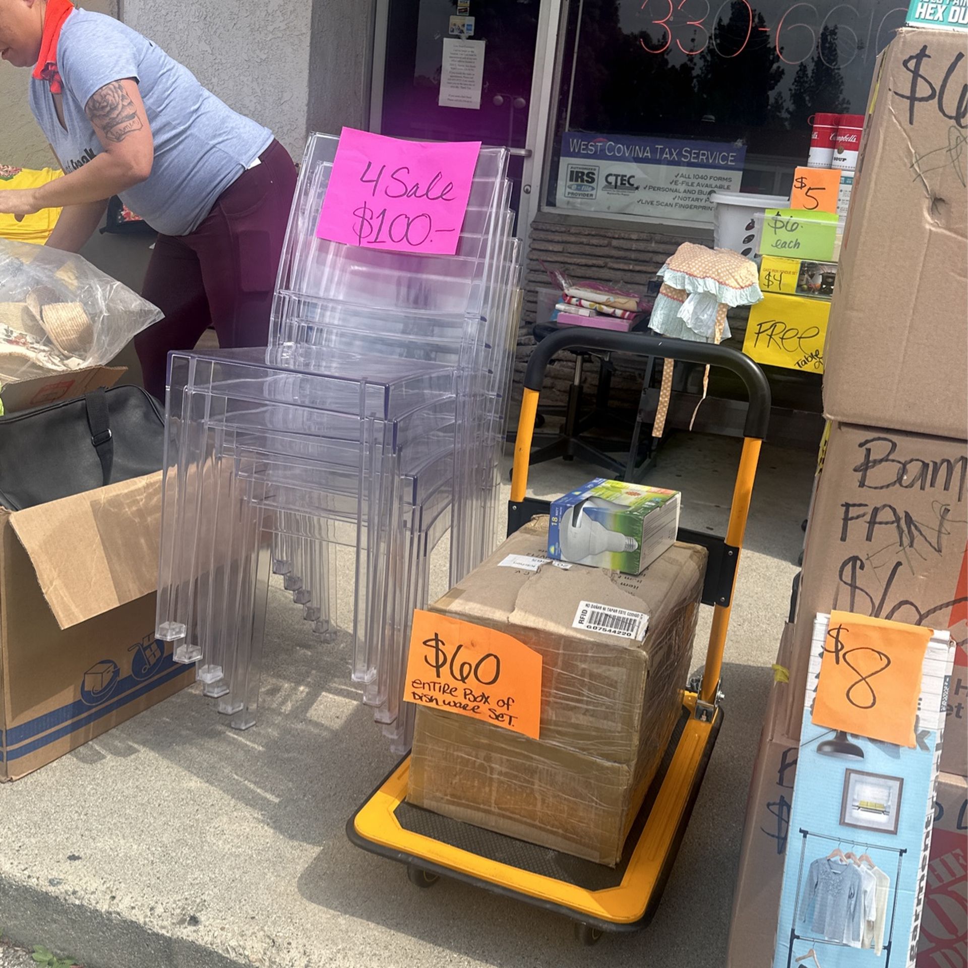 Furniture And Various Items