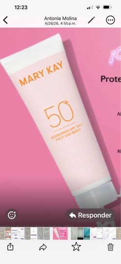 Protector solar para el cuerpo de Mary key