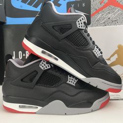 Air Jordan 4 Bred Reimagined Size 7y   ( Pick Up Only)