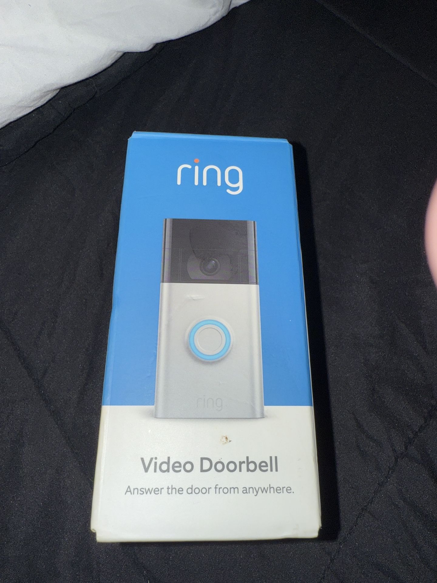 Brand New Ring Video Doorbell (2nd Gen) – Sealed Box – Satin Nickel