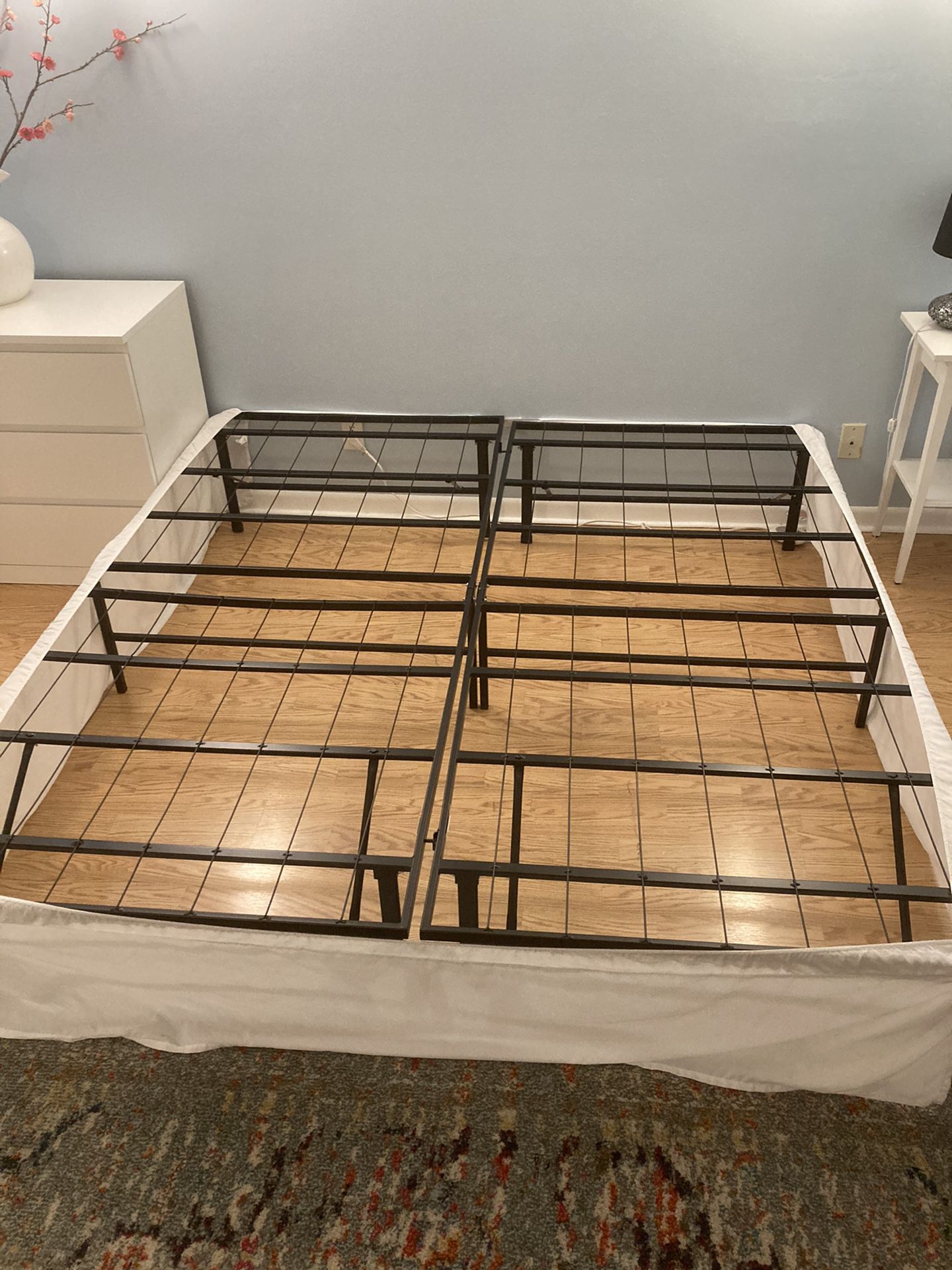 King Bed Storage Frame / 14 Inches High