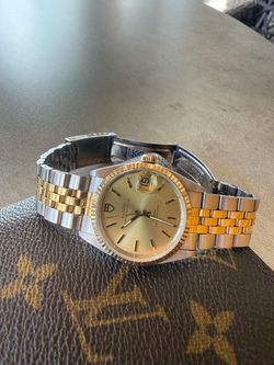 Tudor Prince Oysterdate Two-Tone Automatic, 18k Gold Fluted Bezel, 1994