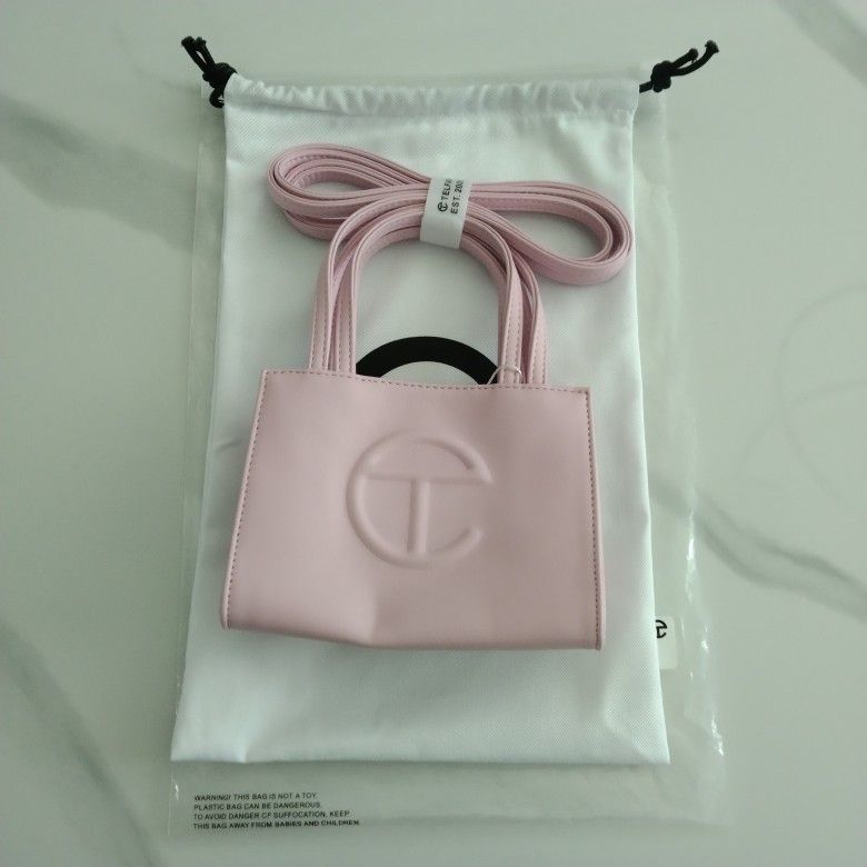 Telfar Small Shopping Bag Bubblegum Pink