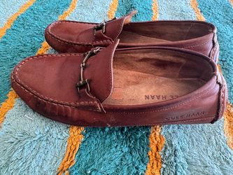Cole Haan Brown Leather Bit Loafers