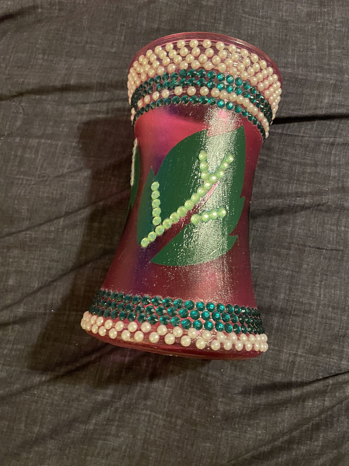 Flower vase up cycled