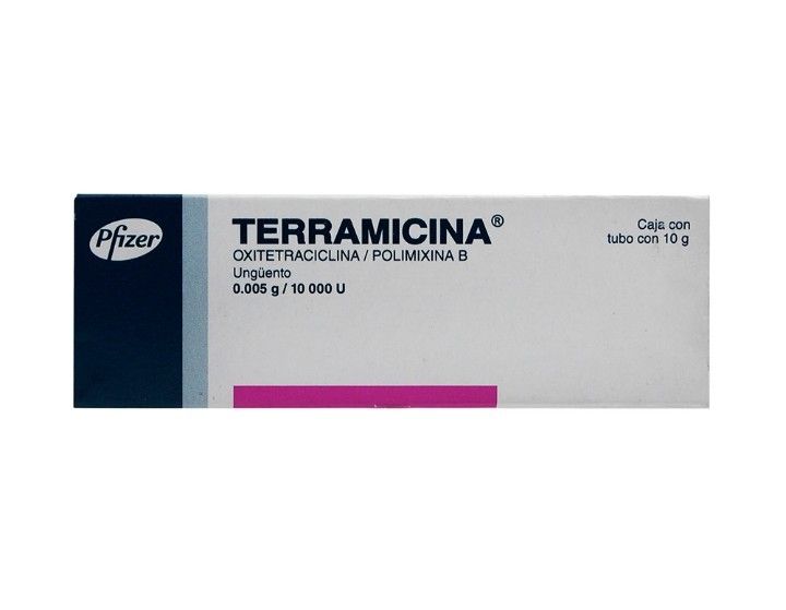 Pfizer Terramicina (10g) Eye Irritation Relief Cream | Made in Mexico (New!)