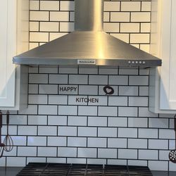 Gas Cooktop With Wall Mount  Range 