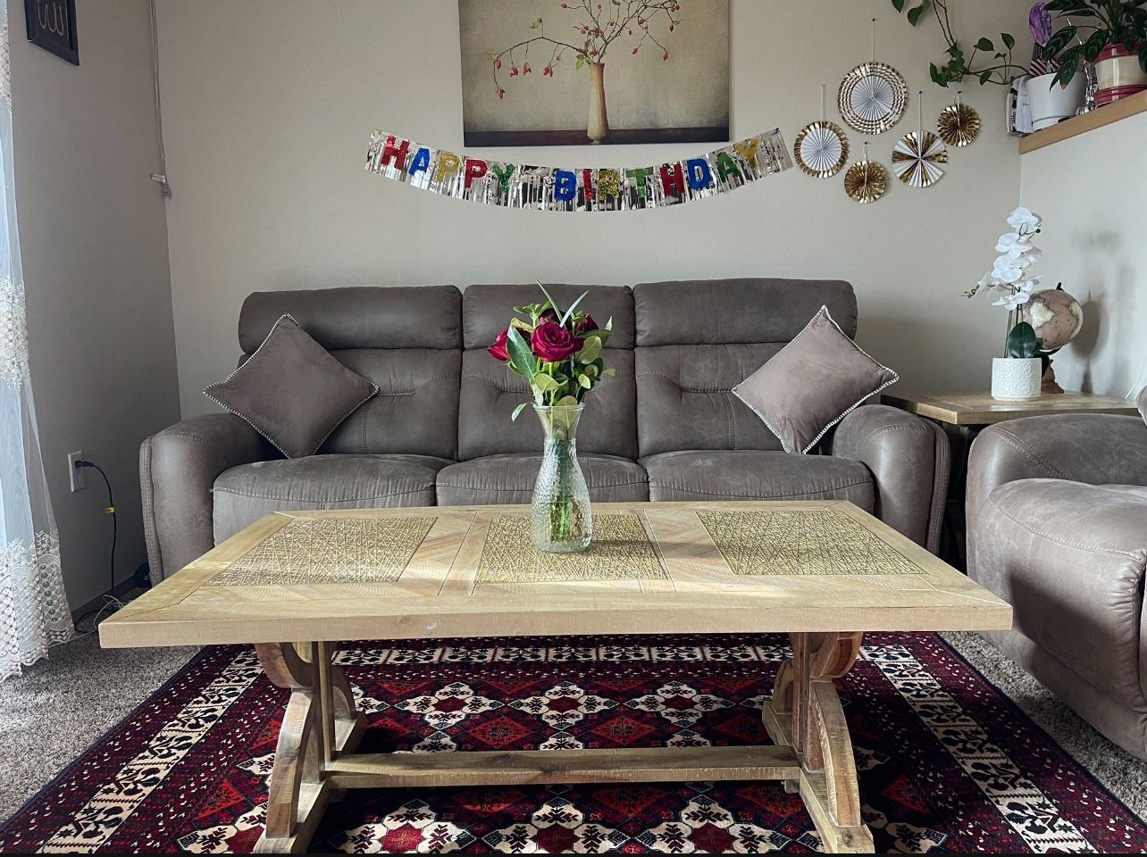 Reclining Sofa And Loveseat