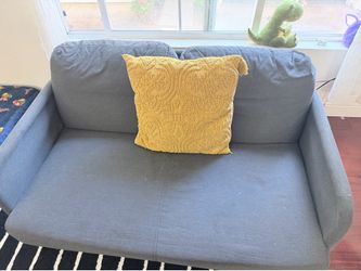 Modern Gray Loveseat / Small Sofa