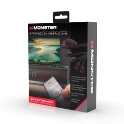 MONSTER IR Remote Repeater For A/V Components 