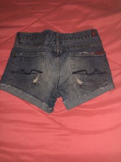 7 for all man kind Women denim shorts
