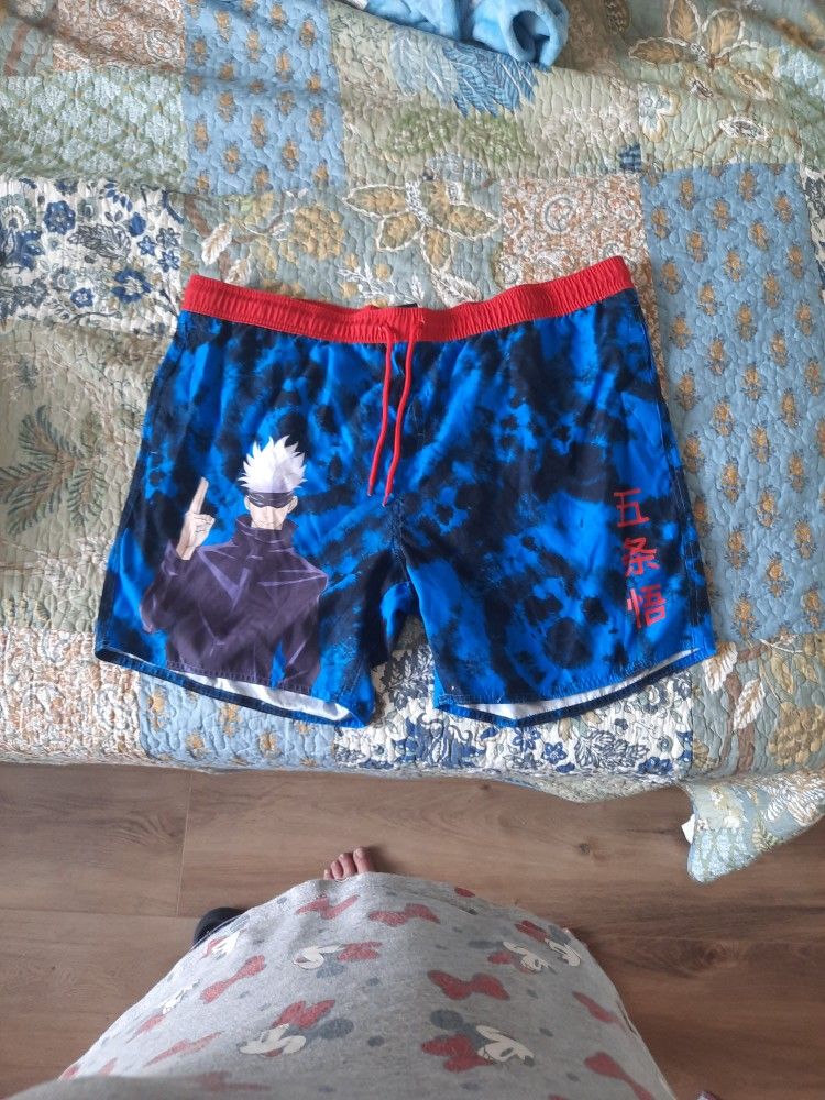 Gojo Jujutsu Kaisen Swim Trunks 3X