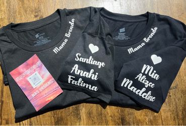 Personalized shirts