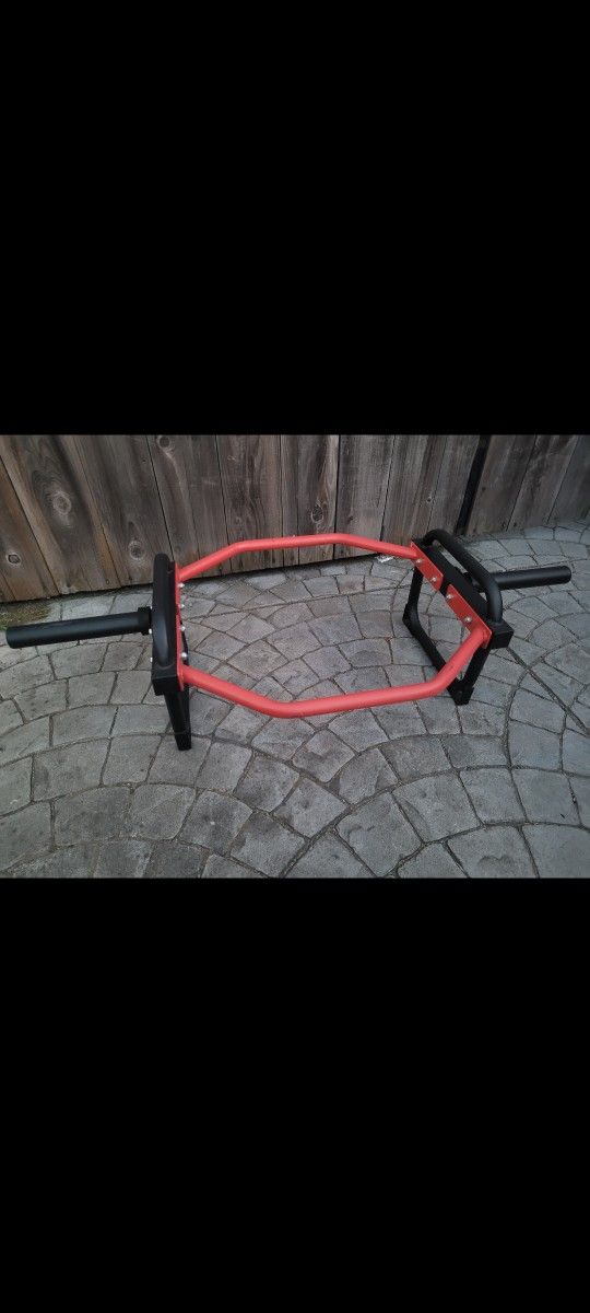 trap Deadlift bar n weights