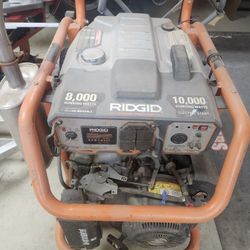 Rigid 10,000 Watt Starting 8,000 Running Generatorelectric Start