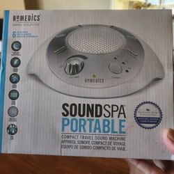 Homedics Portable Sound Spa Brand New 