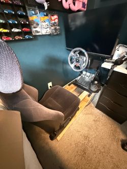 DIY Logitech racing simulator