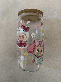 Hello Kitty Keromi Labubu Libby Cup 