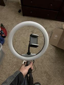 Ring Light And Phone Holder