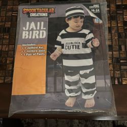 Used Spooktacular Creations Jail Bird Halloween Costume Baby Costume 18-24 Months 